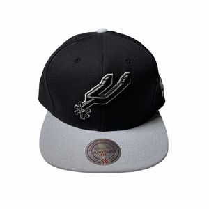 San Antonio Spurs Mitchell &‎ Ness NBA Team Logo SnapBack Hat